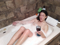 Beth having fun around the house 2