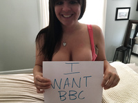 Black Cock Slut for real