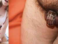 Locked While Keyholders Have Fun