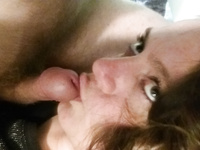 She loves sucking my dick