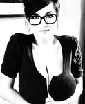 Busty Abby sucks BBC and Swallows Nut