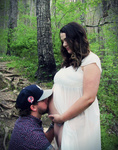 Pregnant selfies