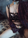 black lingerie