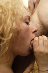 Curly Blonde Slut 1