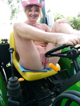 Marlene Flint showing off her body.