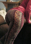 showing off in forbidden pants