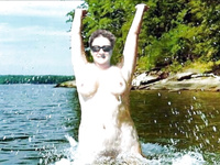 Lanelle's natural tits through the years