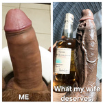 What my wife deserves vs me