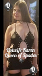 Hotwife Karen Qos black cock slut