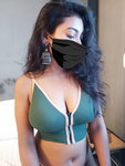 Bengali girl Rini das sexy figure bikini photo shorts
