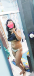 Bengali girl Rini das sexy nude figure mirror selfie (R