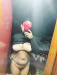 Bengali girl Rini das sexy nude figure mirror selfie (R