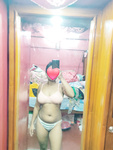 Bengali girl Rini das sexy nude figure mirror selfie (R