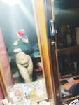 Bengali girl Rini das sexy nude figure mirror selfie (R
