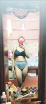 Bengali girl Rini das sexy nude figure mirror selfie (R