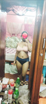 Bengali girl Rini das sexy nude figure mirror selfie (R