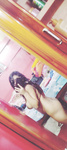 Bengali girl Rini das sexy nude figure mirror selfie (R