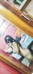 Bengali girl Rini das sexy nude figure mirror selfie (R