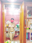Bengali girl Rini das sexy nude figure mirror selfie (R