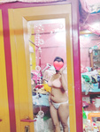 Bengali girl Rini das sexy nude figure mirror selfie (R
