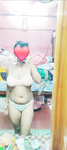 Bengali girl Rini das sexy nude figure mirror selfie (R