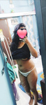 Bengali girl Rini das sexy nude figure mirror selfie (R