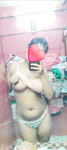 Bengali girl Rini das sexy nude figure mirror selfie (R