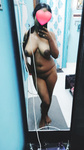 Bengali girl Rini das sexy nude figure mirror selfie (R