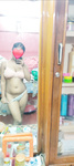 Bengali girl Rini das sexy nude figure mirror selfie (R