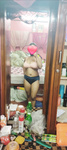 Bengali girl Rini das sexy nude figure mirror selfie (R