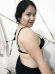 Mujer infiel en fotos desnuda para el amante