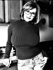 Busty Abby sucks BBC and Swallows Nut