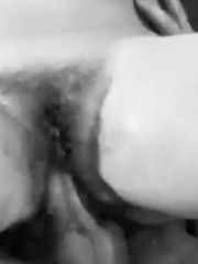 Hairy pussy taking different cocks since '80