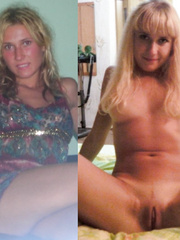 beautiful blonde wife Ksenia