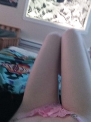 Petite gf in her friends bed, sent to her cuck bf