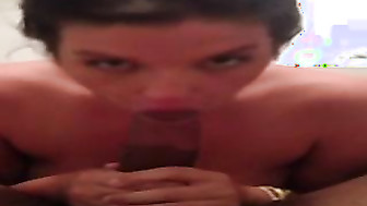 Sloppy Two hand Suck Off
