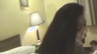 Big booty brunette BBC fuck