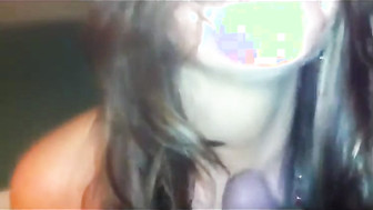 Gf Black Cock blowjob