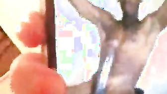 White Gf Masturbates