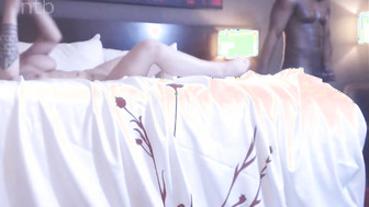 busty gf fucks black dick