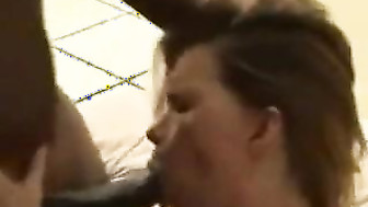 Amateur interracial filmed by her boyfriend