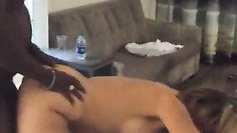 Busty milf gets doggystyle fuck