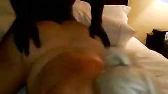 mature wife with huge tits having fun