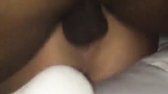 Black Master make her scream