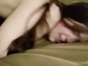 Girl looks at her boyfriend while he films her with BBC