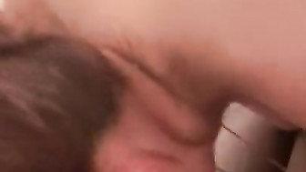 White Wife Sucks Husband and his Black Friend