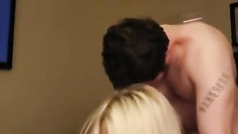 Sexy Blonde Wife shared with Best Friend