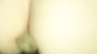 Creamy fucking with Butt Plugged