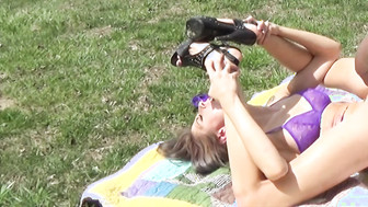 Hot Outdoor Sex with Sexy Girl