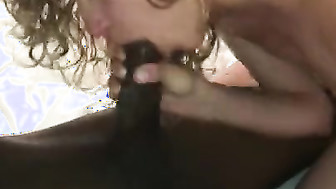 Hubby films Hotwife sharing with Creampie